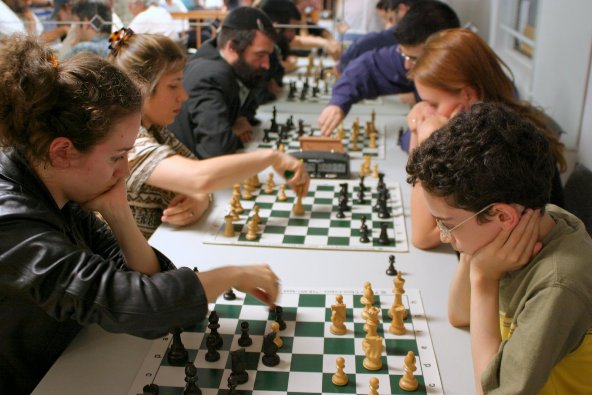 Fabiano Caruana at Polgar Chess Center