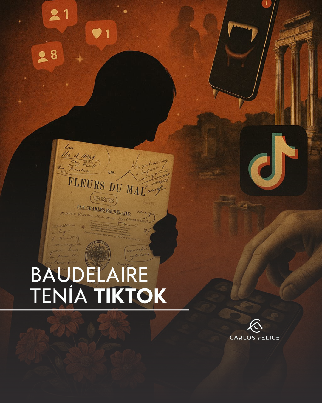 Baudelaire tenía TikTok